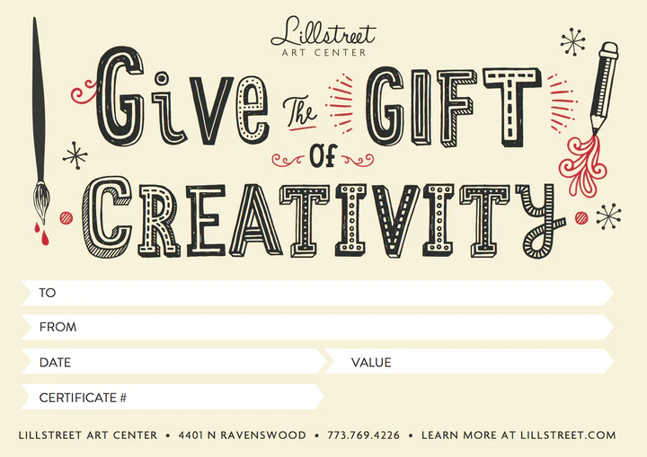 Lillstreet Gift Certificate